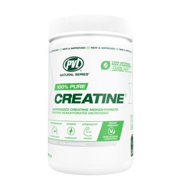 PVL 100% Pure Creatine | Creatine Monohydrate Micronized Powder | Pre-Workout Supplement | 300 g | Unflavoured
