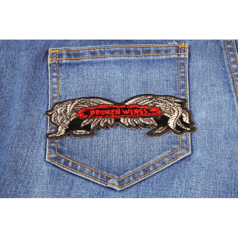 Broken Wings Patch, Biker Patches (P2951)
