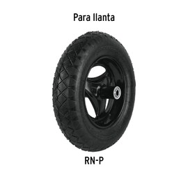 Pretul CM-P-15, Cámara de hule para llanta de carretilla, 14"