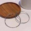 3 Pair Sterling Silver Hoop Earrings,Hoop Earrings for Woman,Small Minimalist