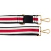 ZANQANO Crossbody Strap Purses Replacement Adjustable Handbag Straps (Red Black)