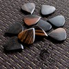 Blues Tones - African Ebony - Guitar Pick
