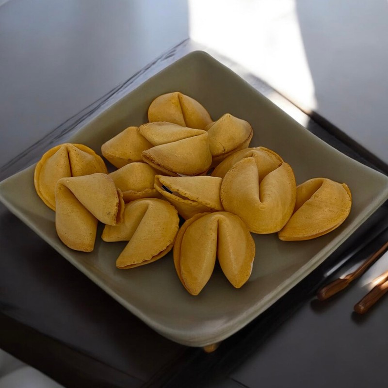 50 Fortune Cookies - Individually Wrapped with Fun, Traditional Fortunes,