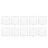 10pcs Disposable Hair Catchers Multipurpose Efficient Quadrate Waterproof Strong Adhesive