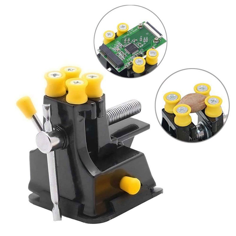 Mini Vise Hobby Table Craft Jewellery Clamp Vice Repair Tool
