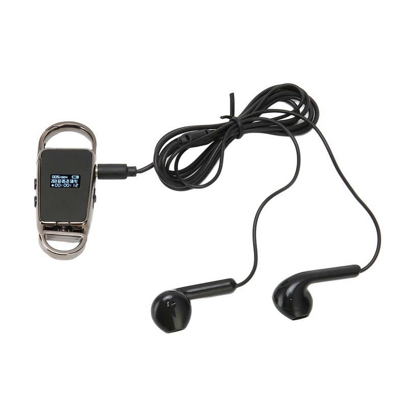 Voice Activated Recorder Multifunction Intelligent HD Noise Reduction MP3 Digital