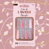 Cala Products Lavish Touch | Long Pink Cheetah