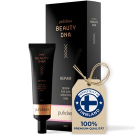 puhdas+ Beauty DNA Repair Face Serum: for Sun-Sensitive Skin [30 ml] with Myrothamnus Flabellifolia Extract (Resurrection Plant) Natural Vegan Complex Made in Finland