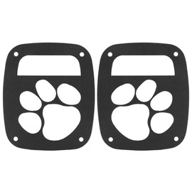 for jeep tj tail light cover guard-Acouto Tail Light Guards Covers,Rear Tail Light Guard Taillight Cover Bear Styling Fit for Wrangler TJ 97-06