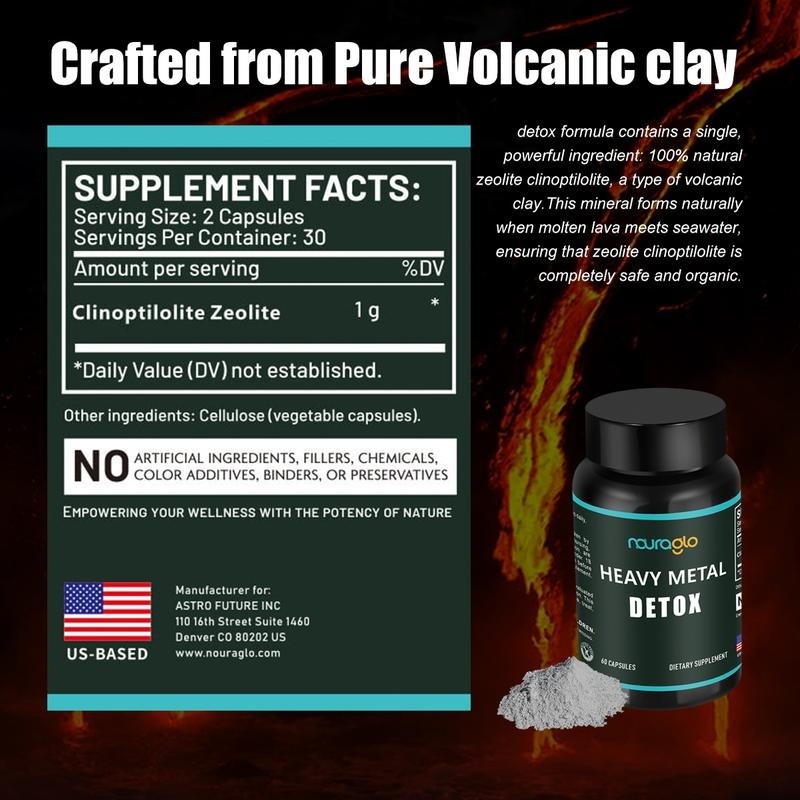 Zeolite Pure Capsules | Heavy Metal Detox & Natural Cleanse