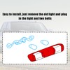 FZJDSD 3rd Third Brake Light High Mount Stop Light and