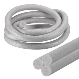 PATIKIL 1" x 10 ft Foam Backer Rod, Foam Caulk Saver Concrete Expansion Joint Filler Weather Strip for Sealing Concrete Gaps, Crack Joint Sealer, Grey
