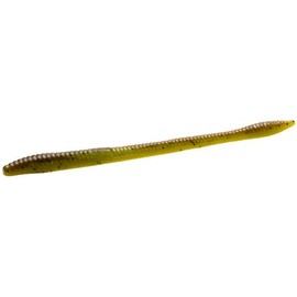Zoom Trick Worm-Pack of 20 (Bullfrog, 6.75-Inch)