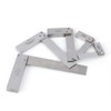 TopHomer Precision Angle Ruler, Hardened Steel Construction, 200mm x 40mm,