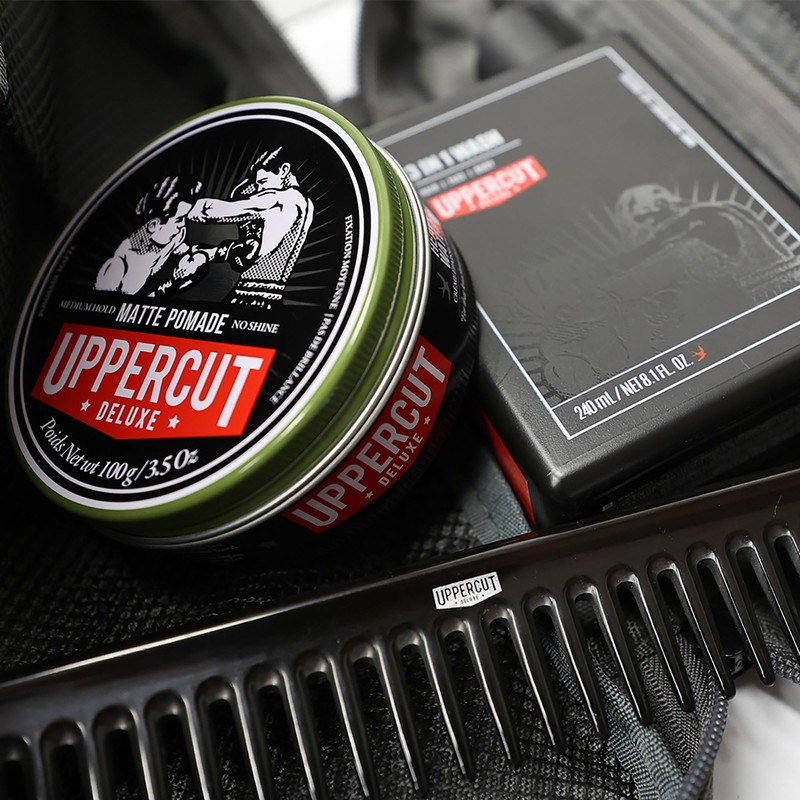 Uppercut CB11 Rake Comb for Men, Wide Tooth Styling Comb