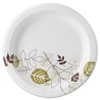 Dixie UX9PATH Pathways Soak-Proof Shield Mediumweight Paper Plates, 8 1/2",