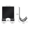 Diesisa Razor Holder for Shower + Adhesive Wall Hooks, Premium