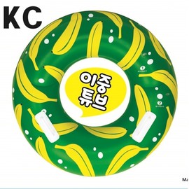 Raon Toy 86cm Banana Round Inflatable Tube for Water Play (Youth) Adult