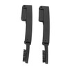 Folding Eyelash Comb,2 Pcs Stainless Steel Teeth Eyebrow Comb Eye