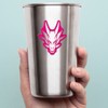 ANGDEST CLUB Decal Stickers of Dragon Head 22 (Pink) Premium