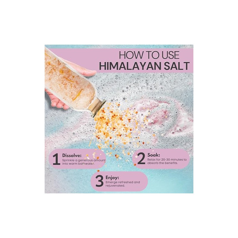 Eco Bath London Lemongrass Himalayan Bath Salt 300g - Premium