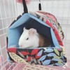 Hamster Nest Breathable Comfortable Removable 4 Seasons Guinea Pig Bed