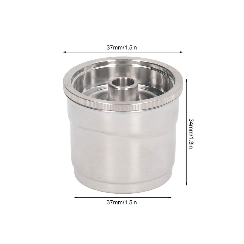 Stainless Steel Reusable Coffee Capsule Filter Refillable Coffee Cup Filter