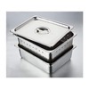 Dukal TEC 4257 Stainless Steel Instrument Tray with Strap Handle,