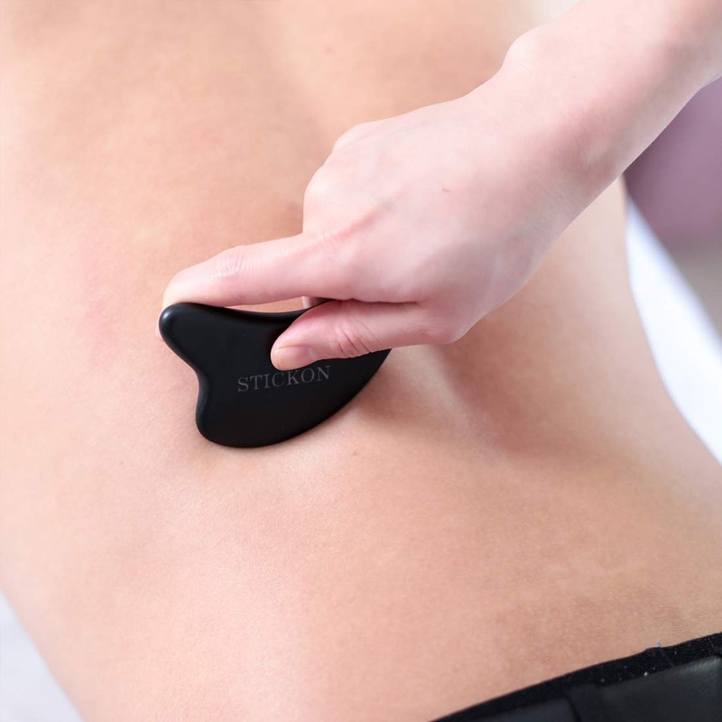 STICKON Bian Stone Gua Sha Scraping Massage Tool myofascial release