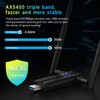 USB 3.0 WiFi6E AX5400M WiFi Adapter 802.11AX Triple Band 6GHz