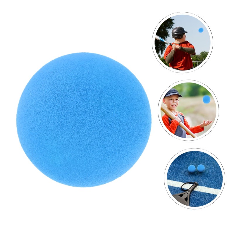 Gatuida 5pcs Eva Sponge Baseballs for Training Soft Indoor Baseballs