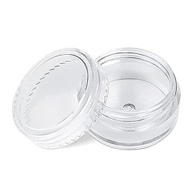 10 pots Transparent 5 ml for Make Up and Nail Art
