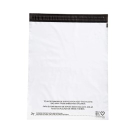 USPACKSMART Poly Mailers 14.5"x19" Opaque Plastic Shipping Bags. Waterproof & Self-adhesive. 100-Pack. Ideal for Clothing or Mail (820-00)