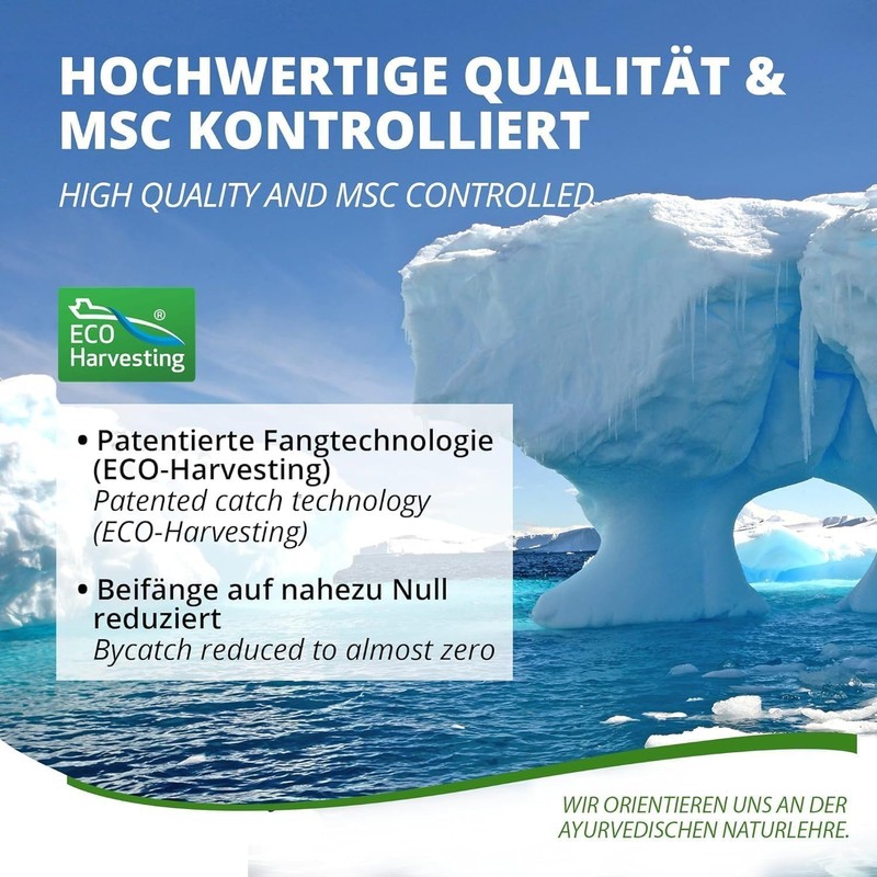 MoriVeda Superba Capsule di olio di krill premium, con rivoluzionario