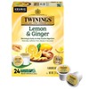 Twinings Lemon & Ginger Herbal Tea K-Cup Pods for Keurig,