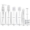 FiveSeasonStuff Travel Bottles 100ml Set 9 Piece (3.5 fl oz)