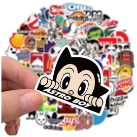 200 adesivi impermeabili iMaMa in vinile decorativo in stile graffiti per skateboard