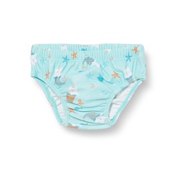 Playshoes UV protection nappy pants, unisex, children's swimming trunks, swimwear, unicorn sea cat, 62/68, Unicorn Sea Cat