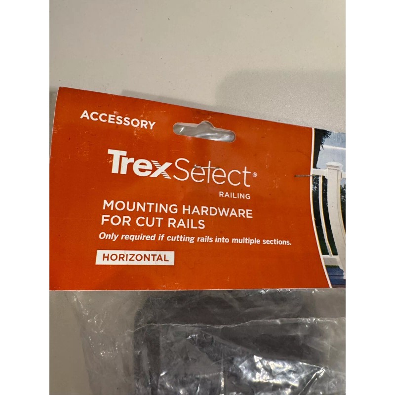 Trex Select Railing Mounting Hardware For cut Rails - White