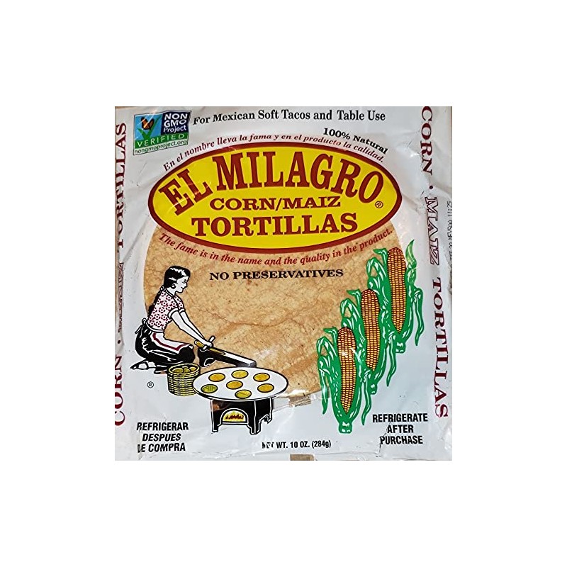El Milagro Corn Tortillas (24 Packs) Tortillas de Maiz