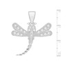 Tuscany Silver Cubic Zirconia Dragonfly Pendant