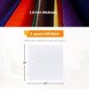 White Felt Fabric - 1.6mm Thickness 36" X 36" Square