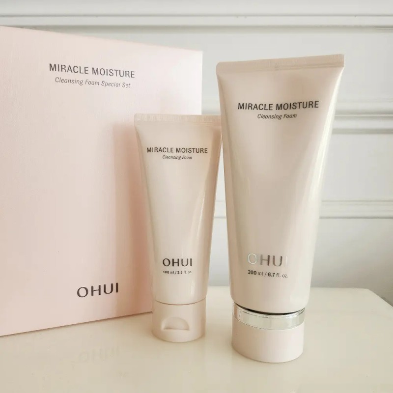 OHUI 오휘 오휘 미라클 모이스처 클렌징 폼 200ml 기획세트 OHUI