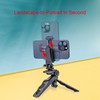 Zeadio Mini Smartphone Tripod Grip, Desktop Tabletop Stabilizer Tripod with