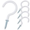 TKY Screw Hook Screw-in Wall Hook Small Items Wall Hanging