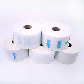 Huini Stretch 5 Rolls (One Pack) Barber Neck Strips, Stretchable, 2.76〞× 11'' Shaving Factory Barber Neck Strip CD-704