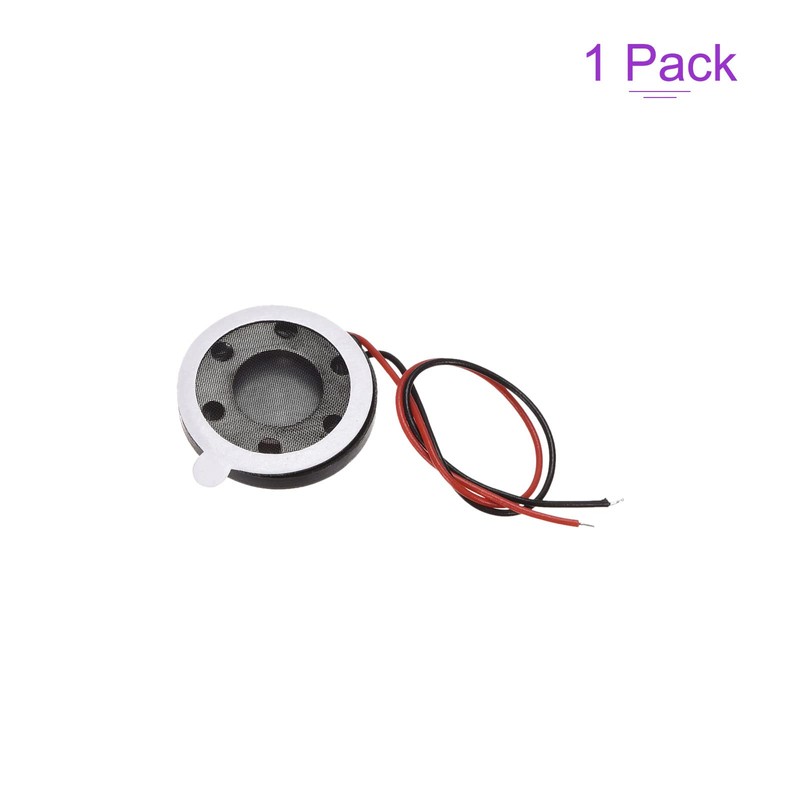 DMiotech 1W 8 Ohm 18mm Diameter Mini DIY Magnetic Speaker