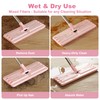 JOYMOOP Flat Mop Pads, Microfiber Mop Cleaning Pads, Washable Pads,