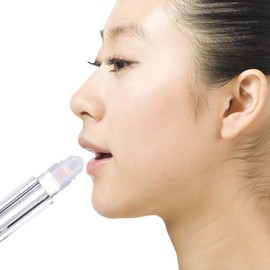 Healifty 10Pcs 6.5Ml Refillable Lip Oil Roll-on Bottles with Purple Caps Smooth Application Even Moisture Distribution Portable Lip Oil Vials for Daily Hydration