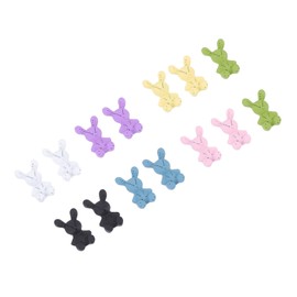 Vaguelly 14PCS Mini Rabbit Nail Decoration Creative and Practical Nail Crafting Accessories for Unique Manicure Designs for Parties Festivals Weddings and DIY Fun